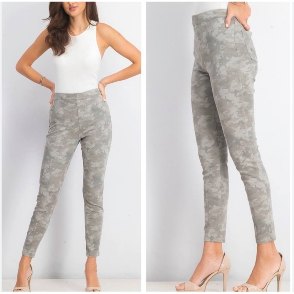 Spanx Jean-ish Camo Leggings